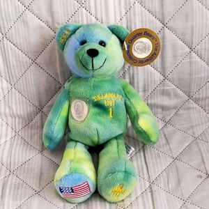 The Authentic Collectible Quarter Bear Delaware 1999